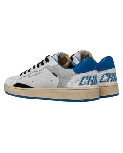 Sneaker uomo Crime London Chelsea in pelle white US25CR01 14204PP7.10
