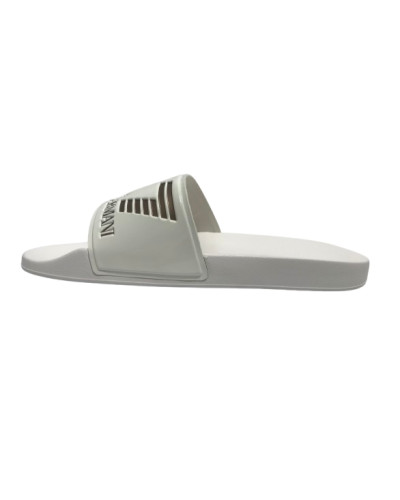Slipper unisex EA7 Emporio Armani white/rose gold US25EA13 7X000108