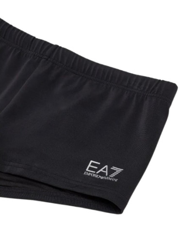 Costume boxer EA7 Emporio Armani  black/silver ES25EA04 7M000551