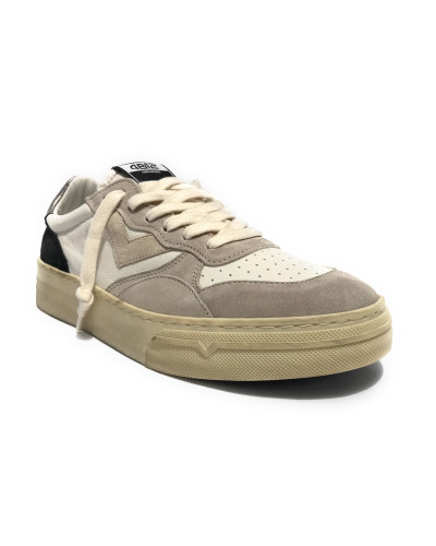 Sneakers uomo 4B12 bianco/ grigio US25QB09 HYPER-U113