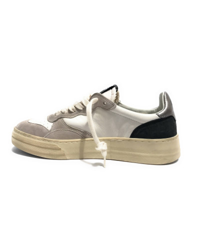 Sneakers uomo 4B12 bianco/ grigio US25QB09 HYPER-U113
