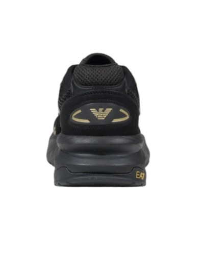 Sneaker EA7 Emporio Armani black/gold US25EA14 X8X178 XK382