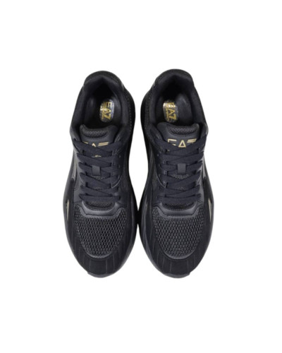 Sneaker EA7 Emporio Armani black/gold US25EA14 X8X178 XK382