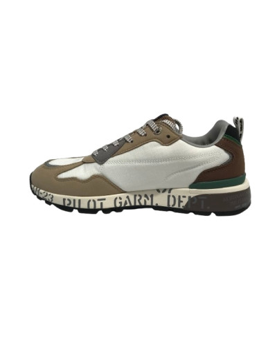 Sneaker Aeronautica Militare bianco/ beige US25AR05 251SC276CT332