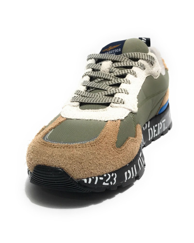 Sneaker Aeronautica Militare green/ beige US25AR04 251SC276CT3546