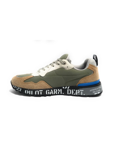 Sneaker Aeronautica Militare green/ beige US25AR04 251SC276CT3546