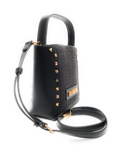 Borsa Love Moschino ecopelle/ rafia nero BS25MO76 JC4275PP0MKW100A