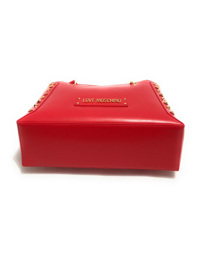 Borsa donna Love Moschino rosso/oro BS25MO74 JC4269PP0MKH0500