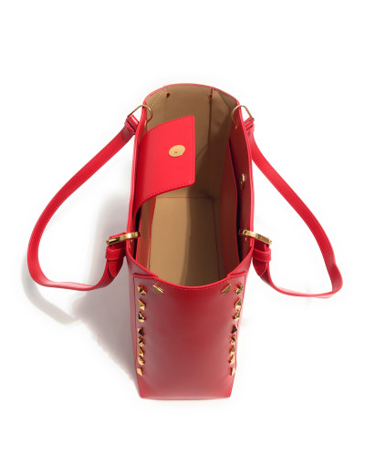 Borsa donna Love Moschino rosso/oro BS25MO74 JC4269PP0MKH0500