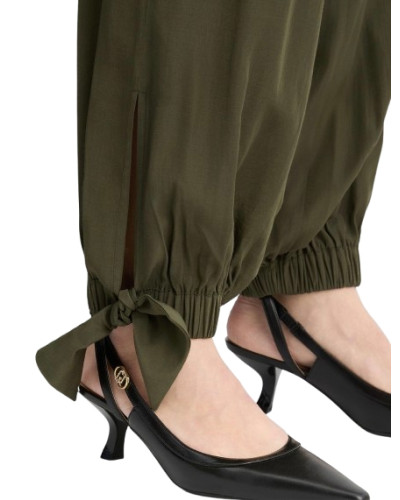 Pantalone Liu Jo donna cargo verde ES25LJ04 VA5165 T292