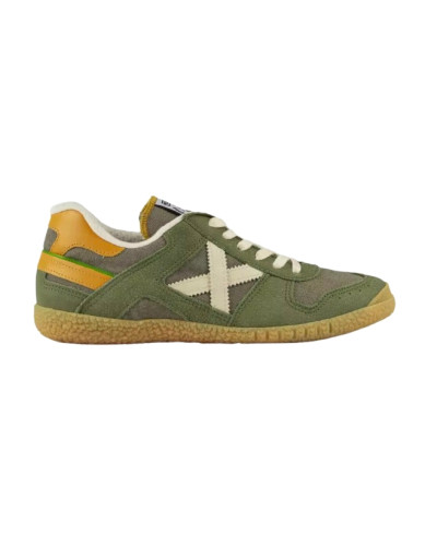 Sneaker Uomo Munich Goal verde army US25MU02 1609
