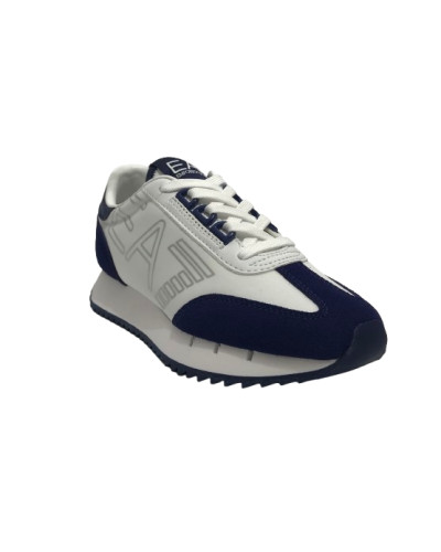 Sneaker EA7 Emporio Armani training white/blu US25EA31 X8X101