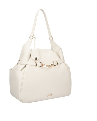 Borsa donna Liu-jo Kanti hobo Cream BS25LJ17 AA5048 E0037