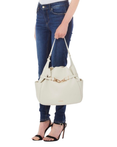 Borsa donna Liu-jo Kanti hobo Cream BS25LJ17 AA5048 E0037