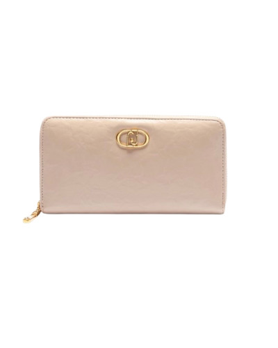 Portafoglio Liu-Jo LaPuffy XL zip around dark sand AS25LJ22 AA5140 E0886