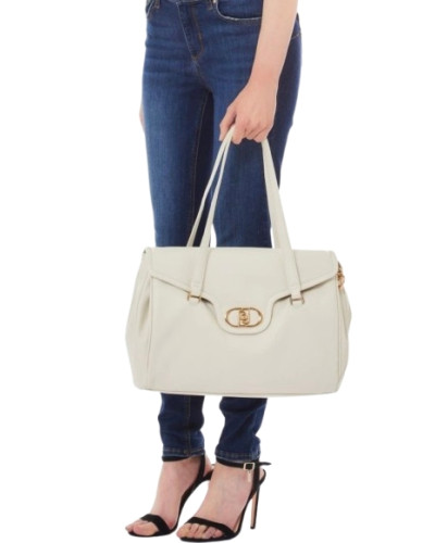 Borsa donna Liu-jo Dyani Hobo cream BS25LJ99 AA5017 E0037