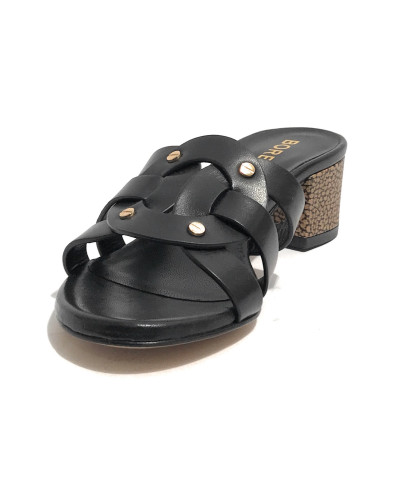 Sandalo donna Borbonese TC 50 black/ OP natural DS25BO01 91040016