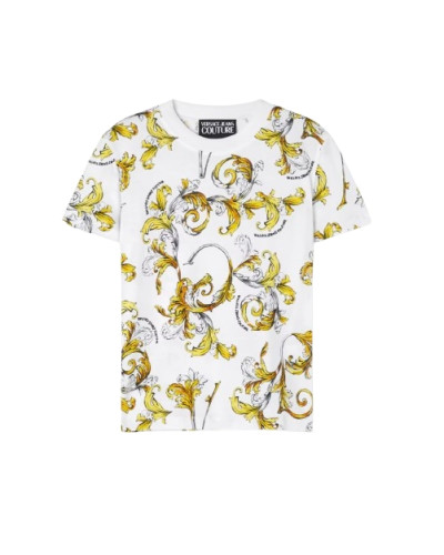 T-shirt donna Versace Jeans Couture bianco ES25VE10 78HAH613