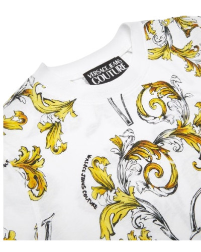 T-shirt donna Versace Jeans Couture bianco ES25VE10 78HAH613