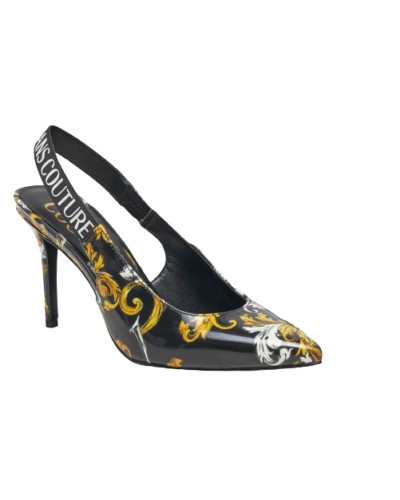 Scarpe donna Versace Jeans Couture slingback nero DS25VE06 78VA3S52