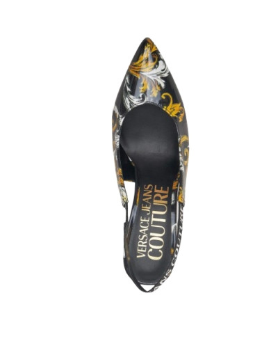 Scarpe donna Versace Jeans Couture slingback nero DS25VE06 78VA3S52