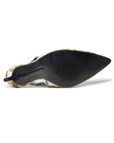 Scarpe donna Versace Jeans Couture slingback bianco DS25VE07 78VA3S52