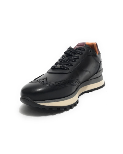 Scarpe uomo Ambitious sneaker pelle black U25AM01 13139-6330AM