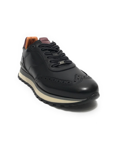Scarpe uomo Ambitious sneaker pelle black U25AM01 13139-6330AM