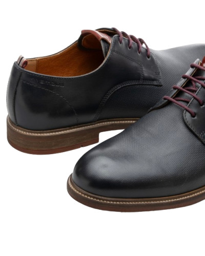 Scarpe uomo Ambitious 11465A francesina stringata in pelle antracite US24AM07