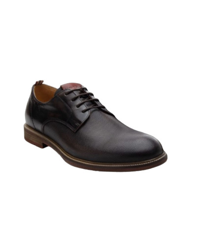 Scarpe uomo Ambitious 11465A francesina stringata in pelle dark brown US24AM08