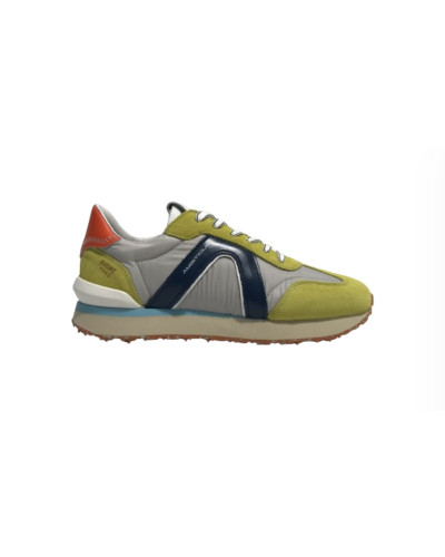 Scarpe uomo Ambitious 11538 sneaker running lime/ navy US24AM13