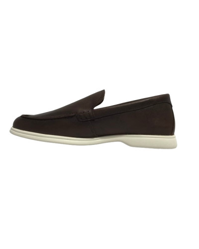 Scarpe uomo Ambitious 13471A mocassino in pelle testa di moro US24AM10