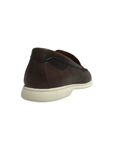 Scarpe uomo Ambitious 13471A mocassino in pelle testa di moro US24AM10