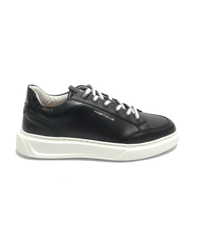Scarpe uomo Ambitious 12861 sneakers black US23AM19