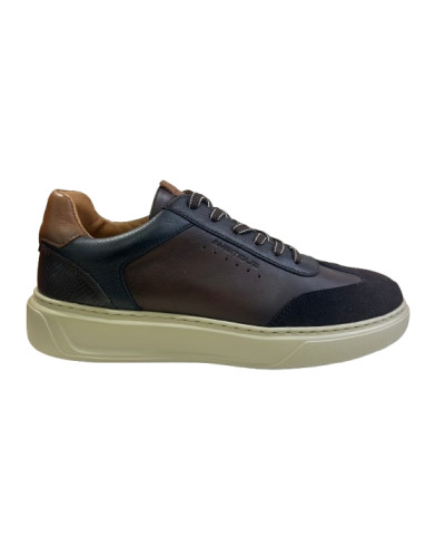 Scarpe uomo Ambitious sneaker pelle brown U25AM17 13519-1171AM