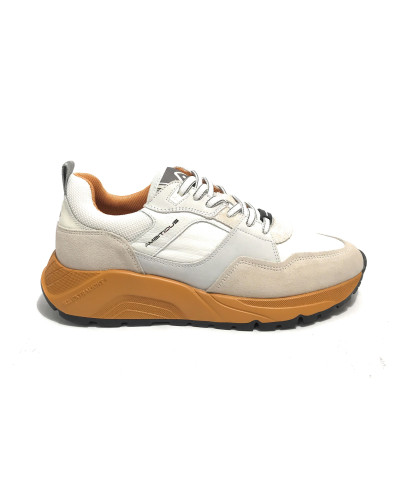 Scarpe uomo Ambitious sneaker pelle scamosciata offwhite U25AM11 13395A-1356AM