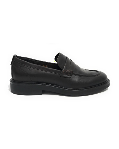 Scarpe uomo Ambitious 12306 mocassino in pelle testa di moro U24AM06