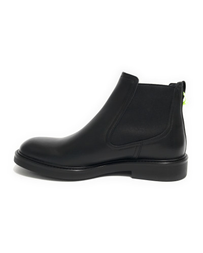 Stivaletto beatles uomo Ambitious 12262 in pelle black U24AM11