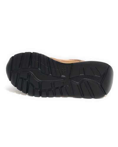 Scarpe uomo Ambitious sneaker pelle scamosciata tobacco U25AM03 13422A-7132AM