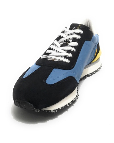 Scarpe uomo Ambitious 11538 sneaker running  blue navy/ jeans US21AM22