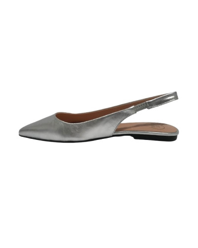 Sandalo donna slingback Love Moschino silver DS25MO09 JA11021