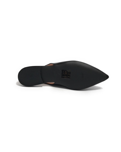 Sandalo donna slingback Love Moschino nero vernice DS25MO10 JA11021
