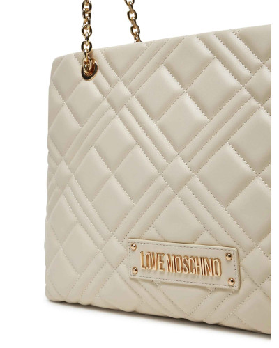 Borsa Love Moschino shopper beige BS25MO96 JC4145PP0MLA0110