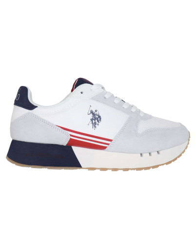 Sneaker Uomo U.S. POLO Jake001 white US25UP11