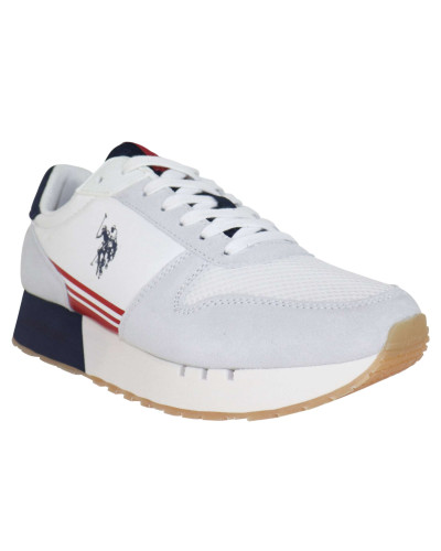 Sneaker Uomo U.S. POLO Jake001 white US25UP11
