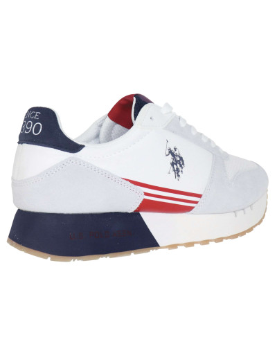 Sneaker Uomo U.S. POLO Jake001 white US25UP11