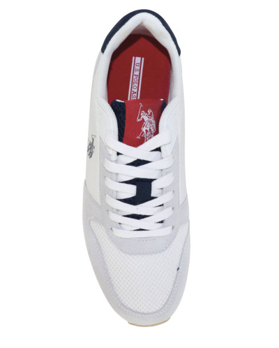 Sneaker Uomo U.S. POLO Jake001 white US25UP11