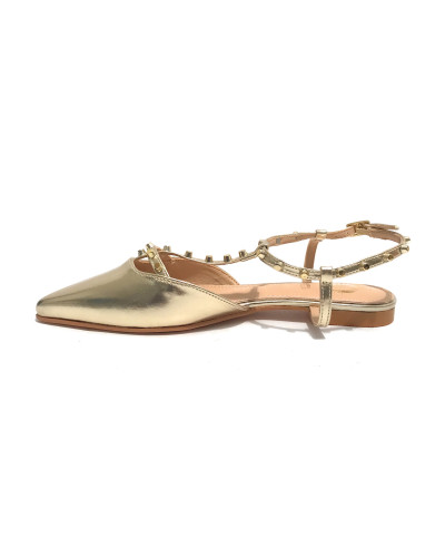 Scarpe donna sandalo Gold&gold ecopelle oro DS25GG05 GD245