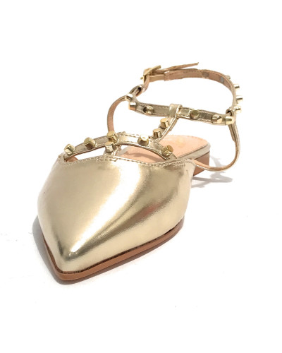 Scarpe donna sandalo Gold&gold ecopelle oro DS25GG05 GD245