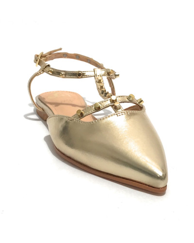 Scarpe donna sandalo Gold&gold ecopelle oro DS25GG05 GD245